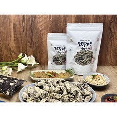 푸드랍 수제 찹쌀 김부각 남원 기본맛, 4팩, 80g