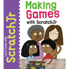 (영문도서) Making Games with Scratchjr Library Binding, PowerKids Press, English, 9781725331495