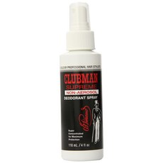 Clubman Supreme Non-Aerosol Deodorant 4 fl oz, 기타, 기타, 1개, 118ml
