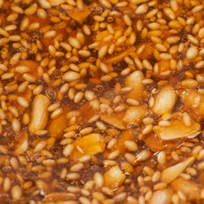 서해안민속 땅콩쟁반 덩어리엿 300g, 단품, 단품