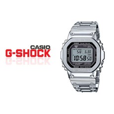 지샥 G-SHOCK 남자 전자시계 블루투스 풀메탈 터프솔라 손목시계 GMW-B5000D-1