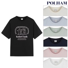 [폴햄] PHE2TR2420 여성 코숏 쿨텐션 빅그래픽 반팔 티셔츠