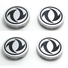 4pcs 허브 커버 휠 커버 알루미늄 휠 센터 로고 커버 휠 Hubcap DFSK Dongfeng Glory 330/360/370/580 예비 부품 호환, 4개