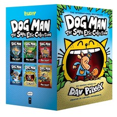 Dog Man 1-6 Boxed Set The Supa Epic Collection From the Creator of Captain Underpants (HB), 단품