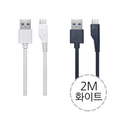가우스 C타입 24호선데이터케이블 2M 화이트, 1개