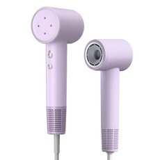 GAVRON 고속 헤어 드라이기 BLDC 모터 음이온 게어 초경량 338g 1600W, 퍼플