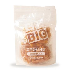 강아지 대용량간식1kg 더빅 고구마사사미1kg, 1개, 1000g