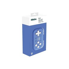 게임 컨트롤러 패드 AKNES 8Bitdo 마이크로 블루투스 미니 안드로이드 라즈베리 키보드 모드 지원, [02] Blue, 1개, 5.Blue