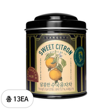 쌍계명차 티 마스터 캔 달콤한 수국유자차, 1.2g, 12개입, 13개