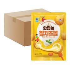 [사조대림] [대림냉동] 한입쏙 찰 치즈볼 1kg+1kg/간식, 1kg, 1세트