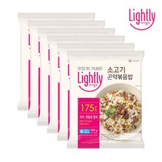 라이틀리 곤약볶음밥 소고기 200g 6개