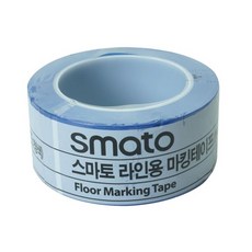 SMAT 라인용마킹테이프 청색50x33 스카치테이프 포장테이프 opp테이프 양면테이프 3m테이프, 1, 본제품선택