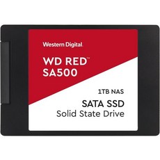 Western Digital WD 레드 SA500 2.5" 1TB SATA III 3D NAND Internal Solid State Drive (SSD) WDS100T1R0A, M.2 2280_2TB