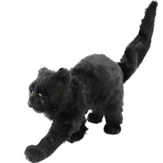 23 할로윈 인테리어 데코, 1개, 100_리얼 고양이 모형 장식 데코 70cm