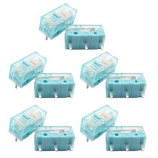 Kailh Blue GM 8.0 마이크로 스위치 마이크로 스위치 마이크로 버튼 스위치 교체용 게임 마우스, 10,