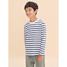 [Essential] 스트라이프 티셔츠 화이트 (BI4741UE31)