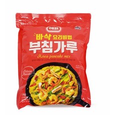 해표 부침가루, 6개, 1kg
