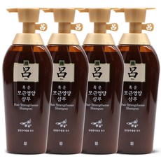 려 흑운 모근 영양 샴푸 500ml x 4