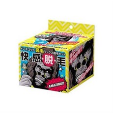 고릴라 남성 코털 제거 왁스 키트 12 회분 50g, 12개