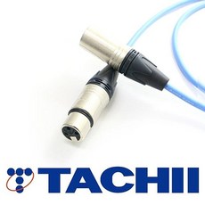 TWZ280484타치이 3m (뉴트릭) XLR(M/F) 연장 케이블 팬텀블루, 단일옵션
