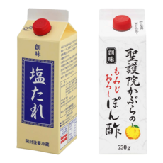  소미 창미 시오다래 일식 양배추 소스 유자폰즈 550g 2종 2개세트, 1세트 