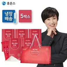 [본사_냉장배송] 휴온스 갱년기 유산균 YT1 엘루비 메노락토 프로 75일분 15포 5박스+쇼핑백