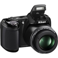 Nikon Coolpix L330 Compact Digital Camera - Black 20.2MP 26x Optical Zoom 3.0 inch LCD - 니콘