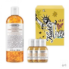 키엘 칼렌듈라 토너 500ml 세트 (+꽃잎 120ml 정품용량 ), 선물포장 유
