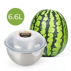 모던앤락 스텐 수박용기 멀티 CASK 6.6L, 1개