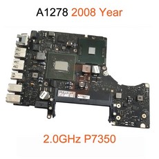 테스트를 거친 노트북 마더보드 프로 13 A1278 A1342 로직 보드 2008 2009 2010 2011 2012, 1.A1278 2008 2.0 P7350, 1개