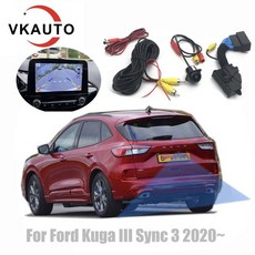 후방 카메라 VKAUTO 포드 쿠가 mk3 2020 ~ 2023 싱크 3 시스템 추가 C, Sync 3
