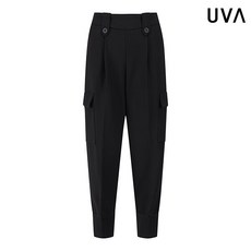 [우바] [UVA] 페이크 버튼 카고 뒷 밴딩 조거 팬츠 (UO4TA001L0)
