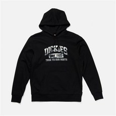 디키즈 335 카모플라주 로고 후드티 블랙 DSQ1UTHT335