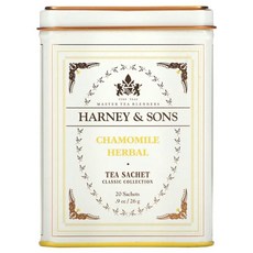 Harney Sons 카모마일 허브티 캐모마일 차 20 티백, 26g, 1개, 20개입