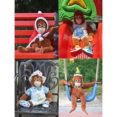 오랑우탄인형옷 귀여운 동물 애착 고릴라 장난감 의상 인형탈 의류 장식 굿즈