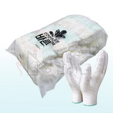 장갑이네 13G 얇은 속장갑 100켤레 여성 남성 작업 면장갑 목장갑, 1개, 여성용 M 100켤레