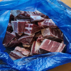 호주산 청정지역 껍데기 없는 염소고기 5kg 업소용 가정용, 1개, 탕용 5kg