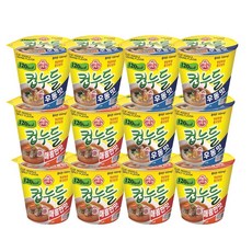 오뚜기 컵누들 우동맛 228.6g + 컵누들 매콤한맛 226.8g, 1세트