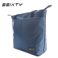  3SIXTY 브롬톤 호환 자전거용 방수 핸들바 가방 휴대용 사이클링 숄더백 접이식, 블루, 1개 