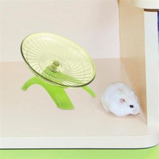 고슴도치 거빌 기니 대형 애완 동물 햄스터 러닝 휠 액세서리 바퀴 용품 1 개, 01 Light Green, 1개