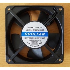 AC FAN 쿨링펜 팬 모터 냉각팬 PC 쿨러 쿨링 팬 볼타입 슬리브타입 120mm X120mmX25mm 120X120X38mm, A1225 슬리브, 1개