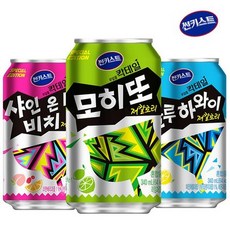 썬키스트 칵테일 블루하와이 저칼로리340ml 24캔/음료, 상세페이지 참조