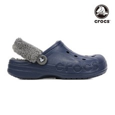 크록스 크록스_Baya Lined Fuzz Strap Clog_206633-4HE