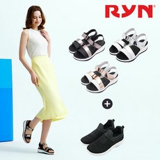 RYN 린 21SS 썸머 여성용 샌들 2종 패키지
