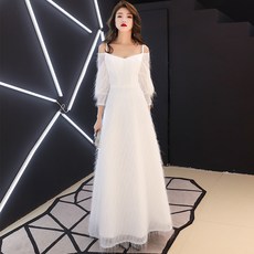 화이트 드레스 깃털 롱 원피스 제주야외스냅 웨딩스냅