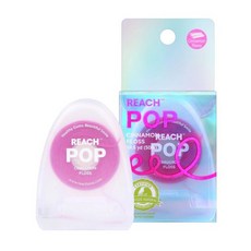 REACH POP 치실 시나몬 치아용 플라크 제거제 파쇄 저항성 비건 왁스 잔인함 프리 포장 구강 PFAS 성인 어린이용 1팩 54.6일, 164 Foot (Pack of 1), 1개