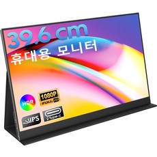 ZSCMALLS 39.6cm FHD 1080p 60Hz 휴대용 모니터