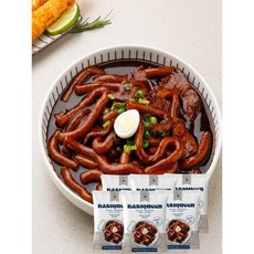 라비퀸 매운짜장맛 츄잇 떡볶이 6세트(총 12인분), 500g, 1개