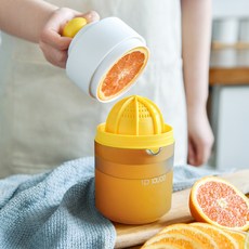 메이원 가정 휴대용 수동 레몬 착즙기 과일 착즙컵 스퀴저 레몬즙짜개 오렌지 주스 착즙컵 스퀴즈 즙짜기, 01 필터 포함 1개입, 1개