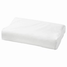 인체공학 베개용 커버 화이트 ROSENSKRM 33x50 cm